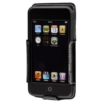 Hama &quot;Delicate Shell&quot; Leather Case for iPod touch/touch 2G black