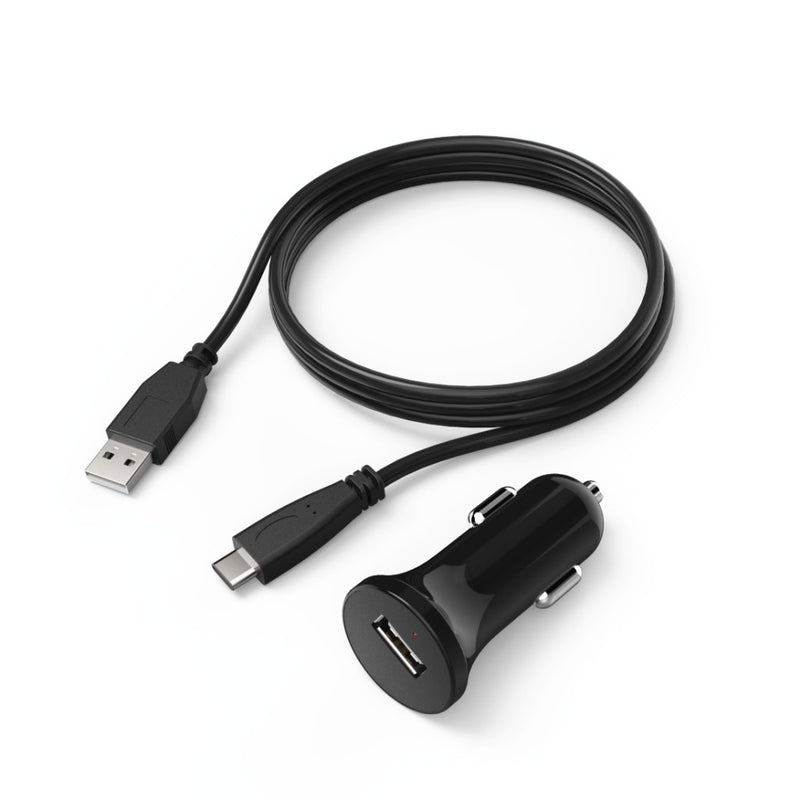 Hama Auto-oplader Met USB-C-kabel Voor Nintendo Switch Zwart