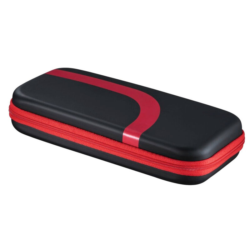 Hama Set (tas,beschermglas,control-opzetstukken) Voor N. Switch,zwart/rood