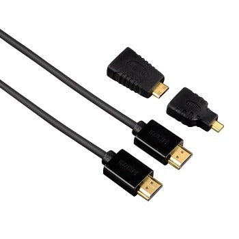 Hama HDMI Kabel 1.5 Mtr + 2 Adapters