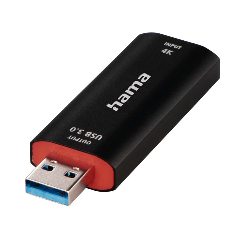 Hama Video-opname-stick USB-stekker.- HDMI?-aansluiting 4K