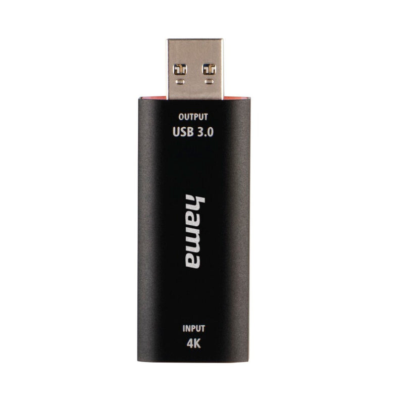 Hama Video-opname-stick USB-stekker.- HDMI?-aansluiting 4K