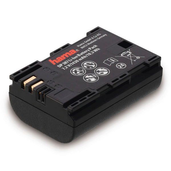 Hama Li-ion-accu DP 387 Voor Canon LP-E6