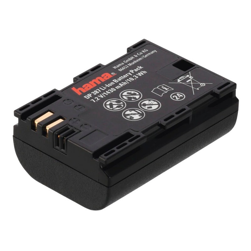 Hama Li-ion-accu DP 387 Voor Canon LP-E6