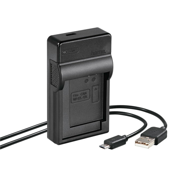 Hama USB Lader Voor Canon NB-12L/13L