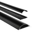 Hama PVC-kabelkanaal Halfrond 100/7/2,1 Cm Zwart