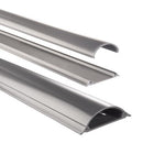 Hama Kabelgoot Halfrond 70mm Zilver 1M