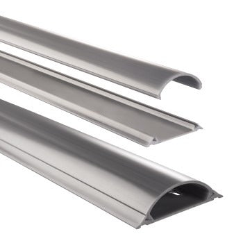 Hama Kabelgoot Halfrond 70mm Zilver 1M