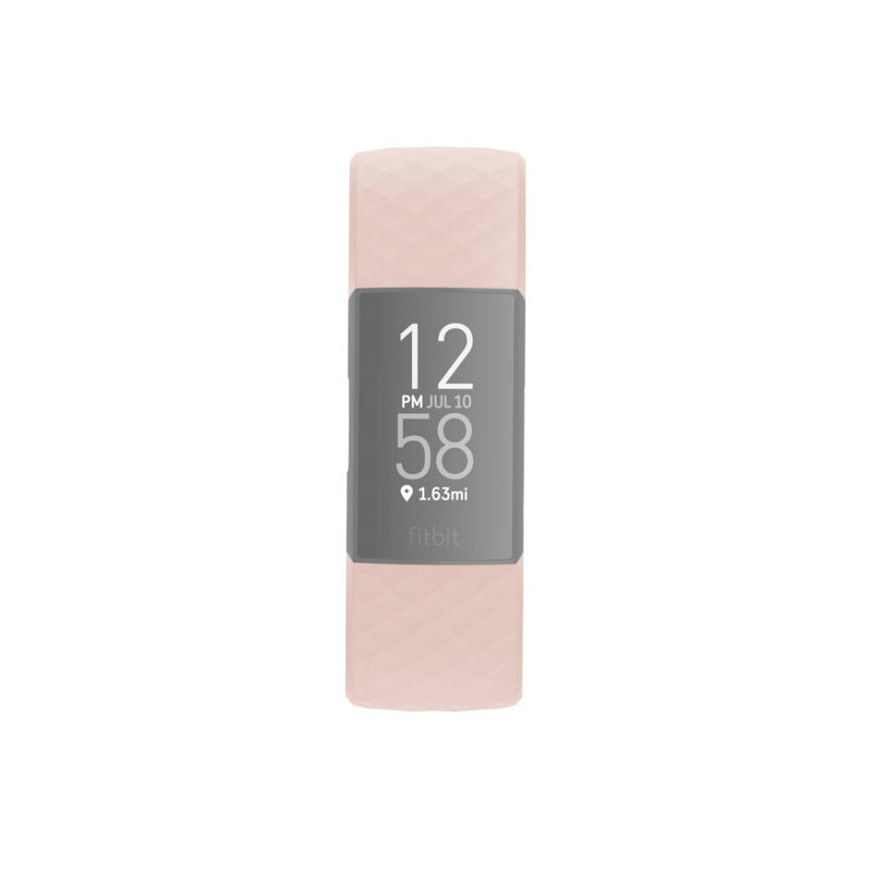 Hama Polsband Voor Fitbit Charge 3/4 Vervangend Horlogebandje Universeel Rosé