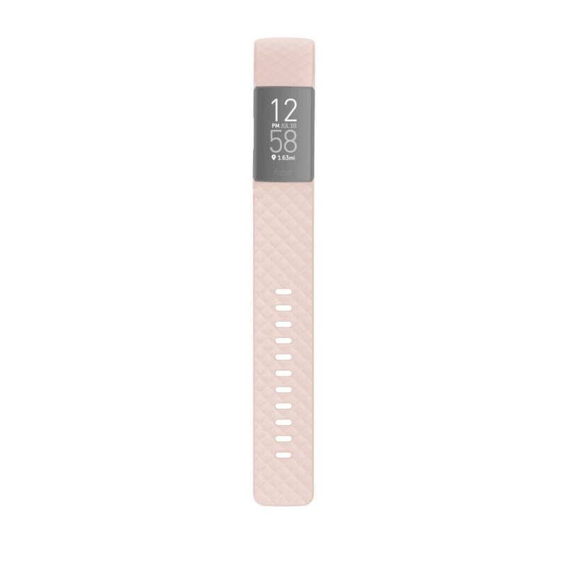 Hama Polsband Voor Fitbit Charge 3/4 Vervangend Horlogebandje Universeel Rosé