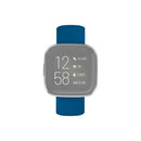 Hama Polsband Voor Fitbit Versa 2/Versa (Lite) Vervangende Sil. Polsband Blauw
