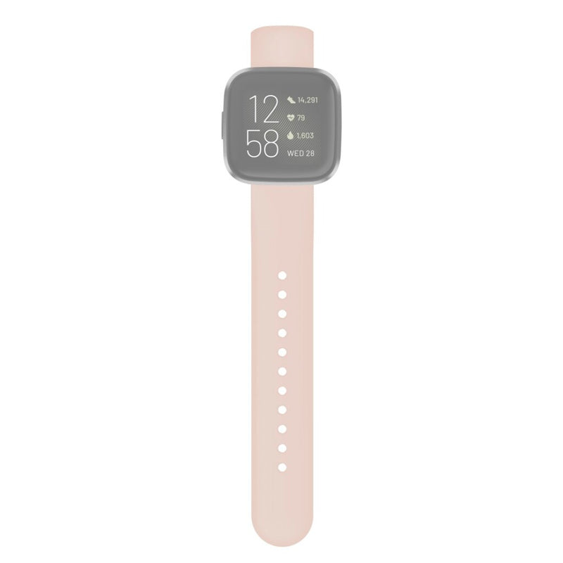 Hama Polsband Voor Fitbit Versa 2/Versa (Lite) Vervangende Sil. Polsband Rosé
