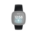 Hama Polsband Voor Fitbit Versa3/Sense Polsband Universeel Zwart