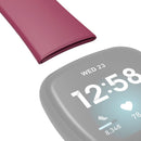 Hama Polsband Voor Fitbit Versa3/Sense Polsband Universeel Bordeaux