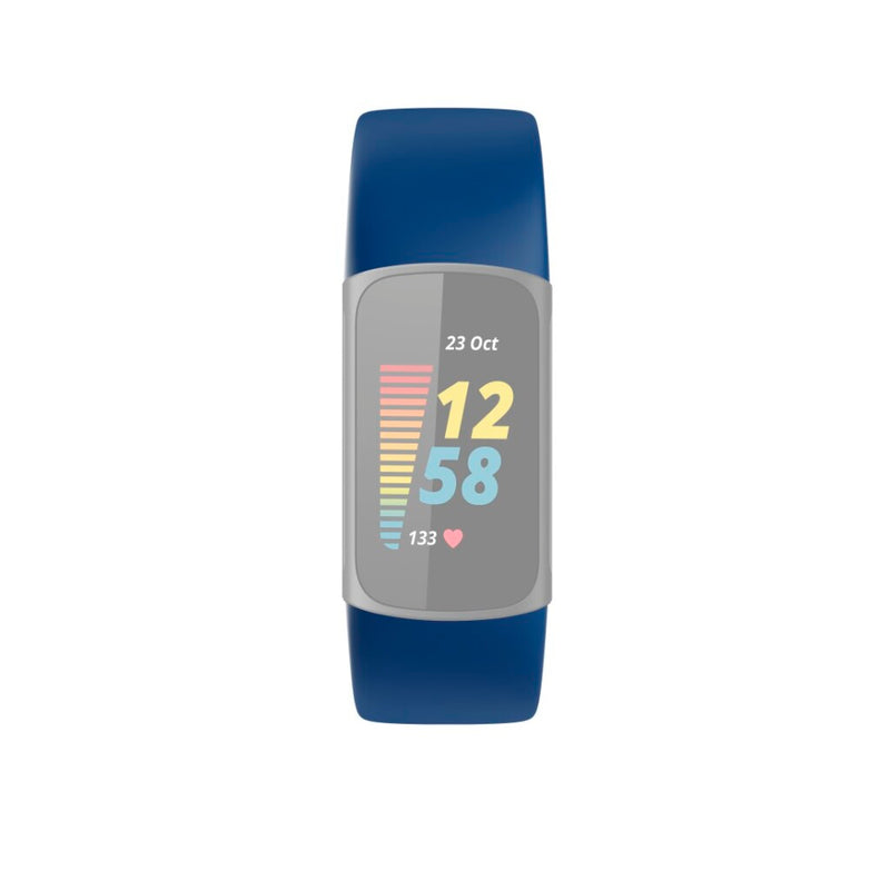 Hama Polsband Voor Fitbit Charge 5 Vervangend Horlogebandje Universeel D.bl.