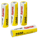 Hama Heroplaadbare NiMH-batterij 4xAA 2500mAh