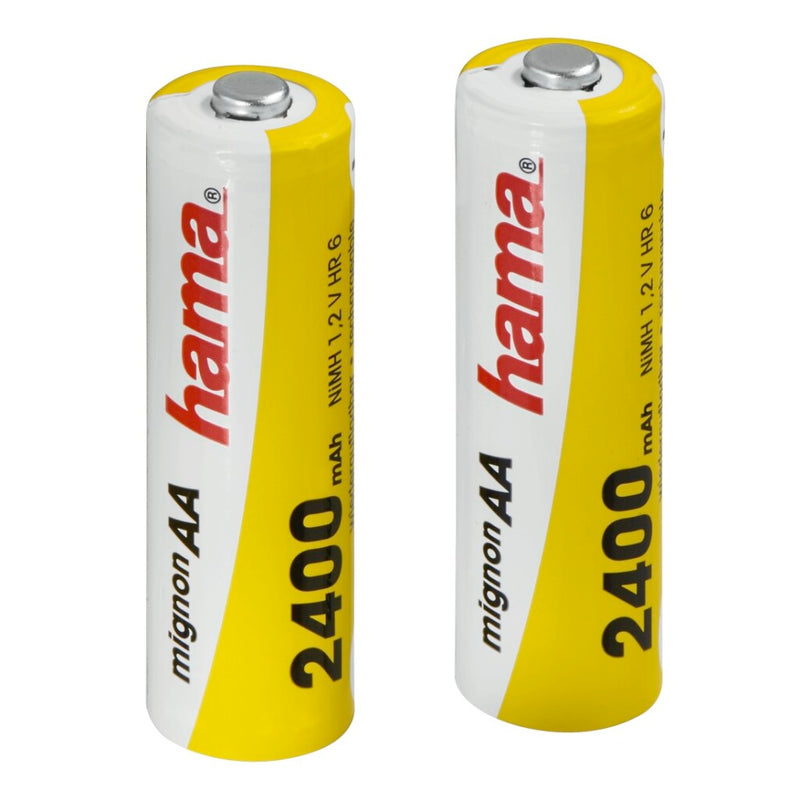 Hama Heroplaadbare Batterij Ready4power NiMH 2xAA 2500 MAh
