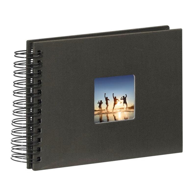 Hama Spiraalalbum Fine Art 24 X 17 Cm 50 Zwarte Pagina&apos;s Zwart
