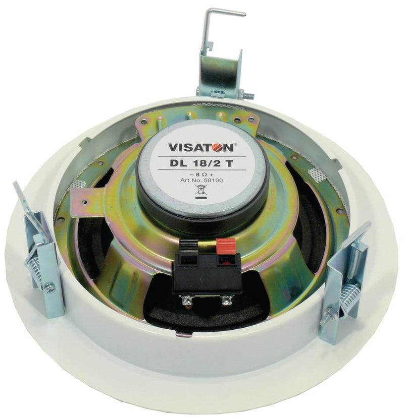 Visaton Vs-dl18/2 Hifi Plafond Luidspreker 17 cm (6.5") 100 V