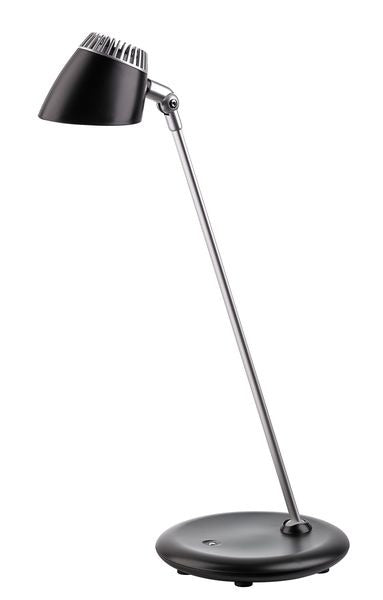 Alco AL-9216 Bureaulamp LED Zwart/zilver 0,416 Watt 12 LEDS 230 Volt