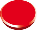 Alco AL-6828-12 Magneet 24mm Rond Doos A 10 Stuks Rood