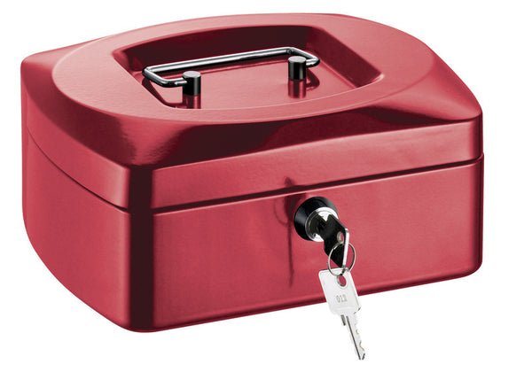 Alco AL-8410-12 Geldkistje 205x160x85mm Staal Rood