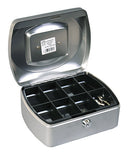 Alco AL-8410-36 Geldkistje 205x160x85mm Staal Zilver