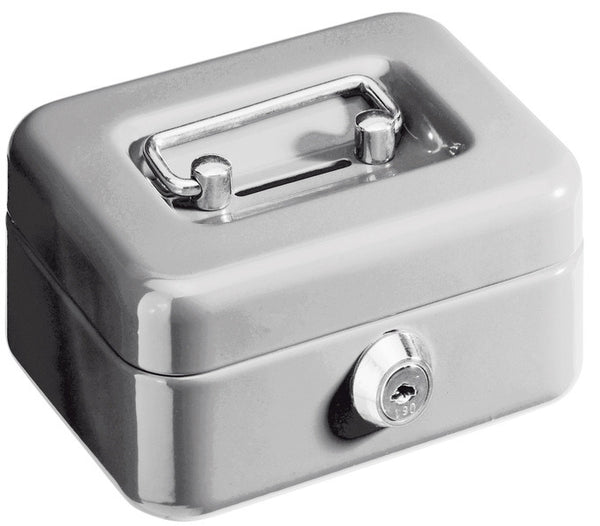 Alco AL-850-36 Geldkistje 125x95x60mm Staal Met Gleuf Zilver