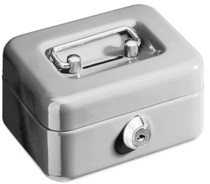 Alco AL-850-36 Geldkistje 125x95x60mm Staal Met Gleuf Zilver