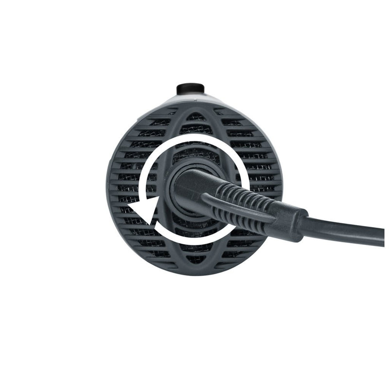 Severin WL0821 3in1 Krulborstel Zilver/Zwart 700W