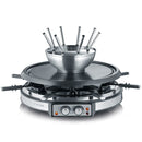 Severin RG 9948 Raclette-Fondue RVS/Zwart