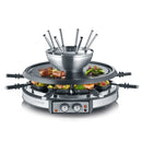 Severin RG 9948 Raclette-Fondue RVS/Zwart