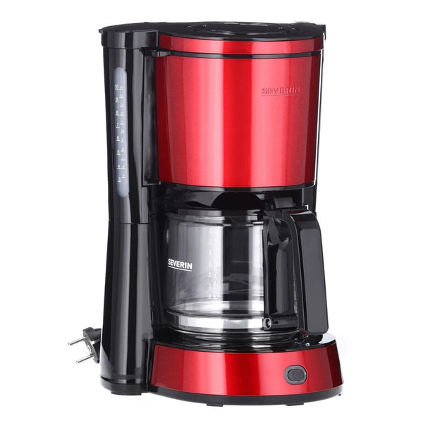 Severin KA 4817 Koffiezetapparaat Rood/Zwart