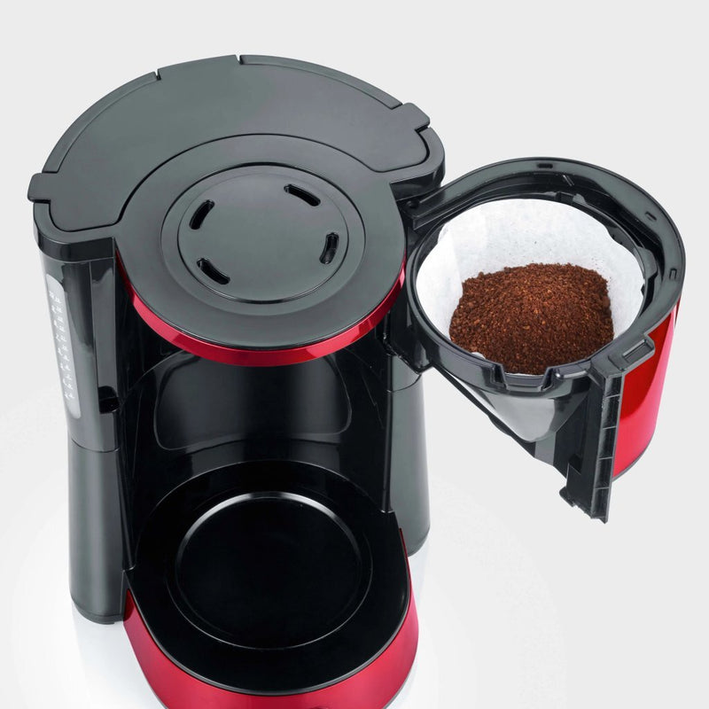 Severin KA 4817 Koffiezetapparaat Rood/Zwart