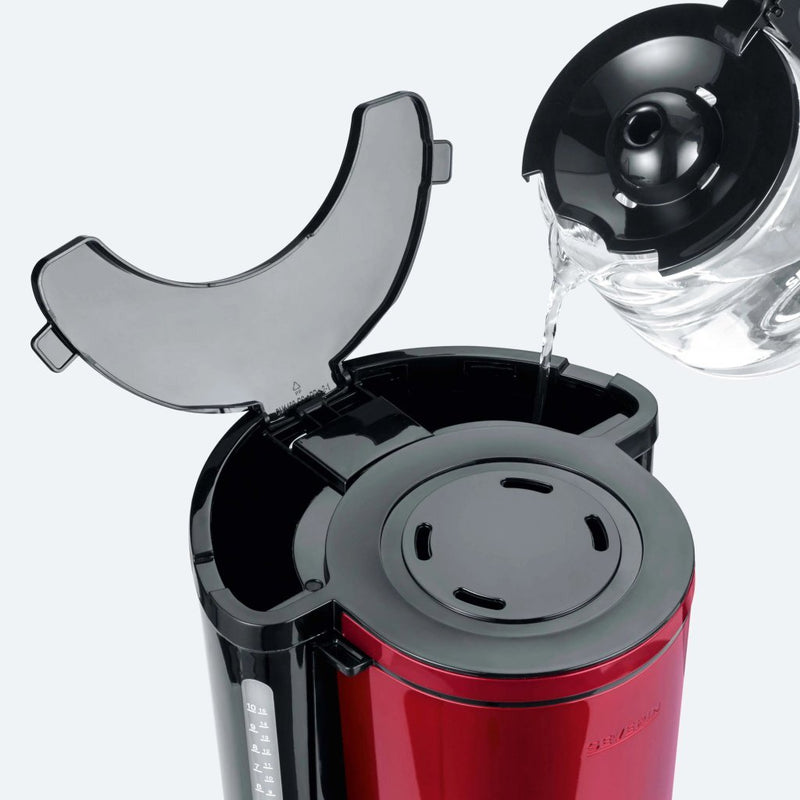 Severin KA 4817 Koffiezetapparaat Rood/Zwart