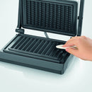 Severin WA2114 Wafelijzer Frietjes Zilver/Zwart