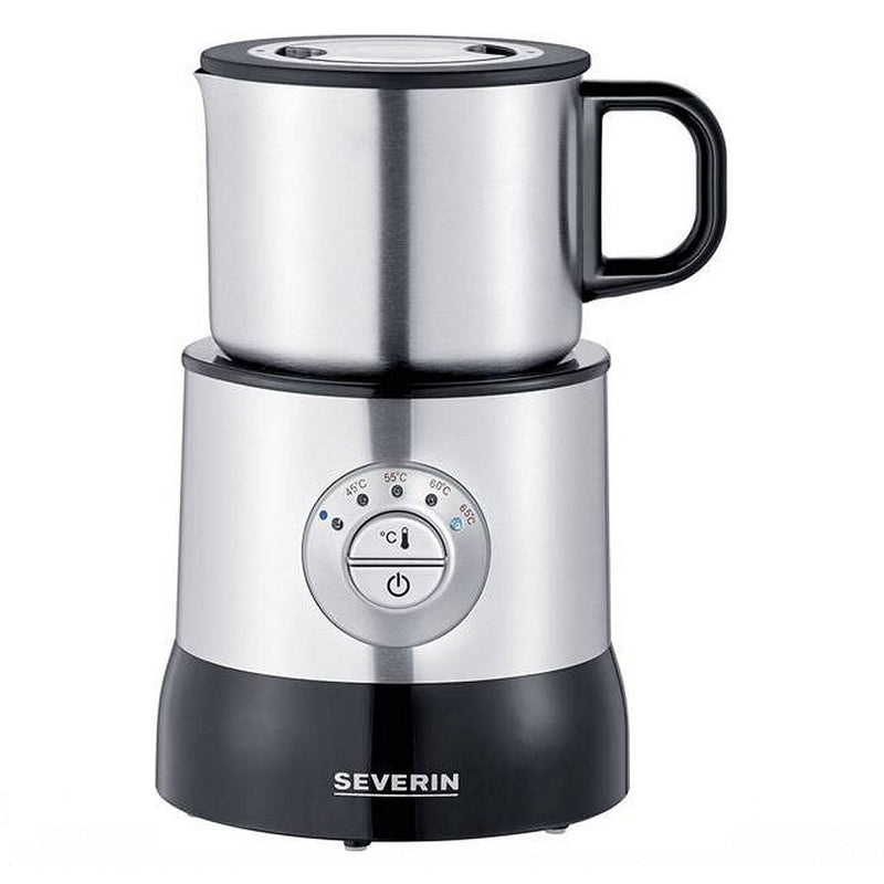 Severin SM3583 Melkopschuimer RVS/Zwart