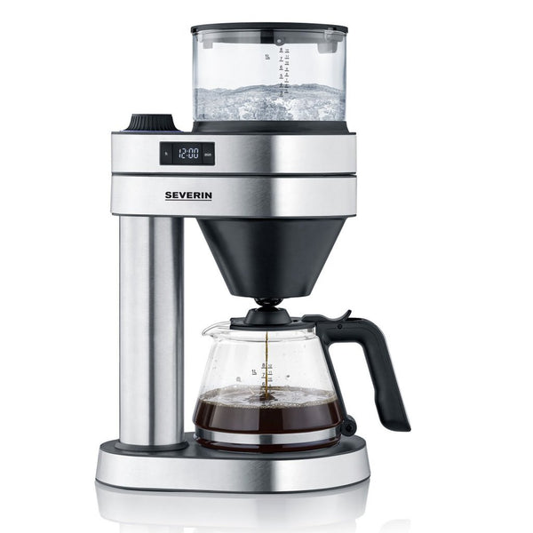 Severin KA5760 Caprice Koffiezetapparaat RVS/Zwart