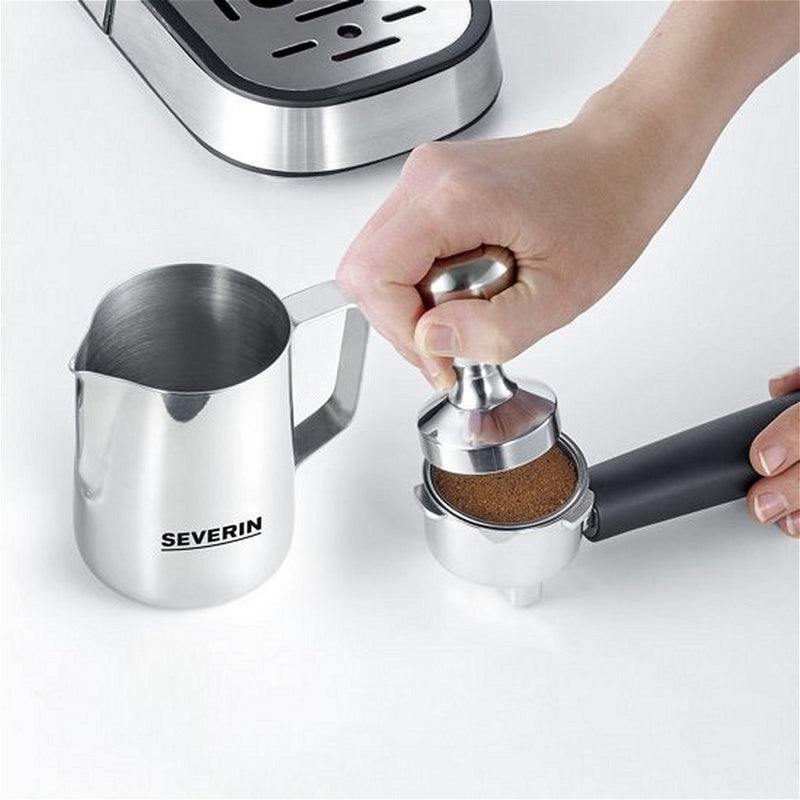 Severin KA5995 Espresa Plus Espresso-Apparaat RVS/Zwart
