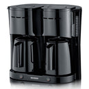 Severin KA5829 Duo Koffiezetapparaat Zwart