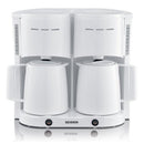 Severin KA5830 Duo Koffiezetapparaat Wit