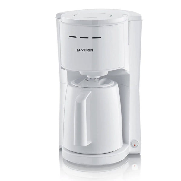 Severin KA9254 Koffiezetapparaat + Thermoskan Wit