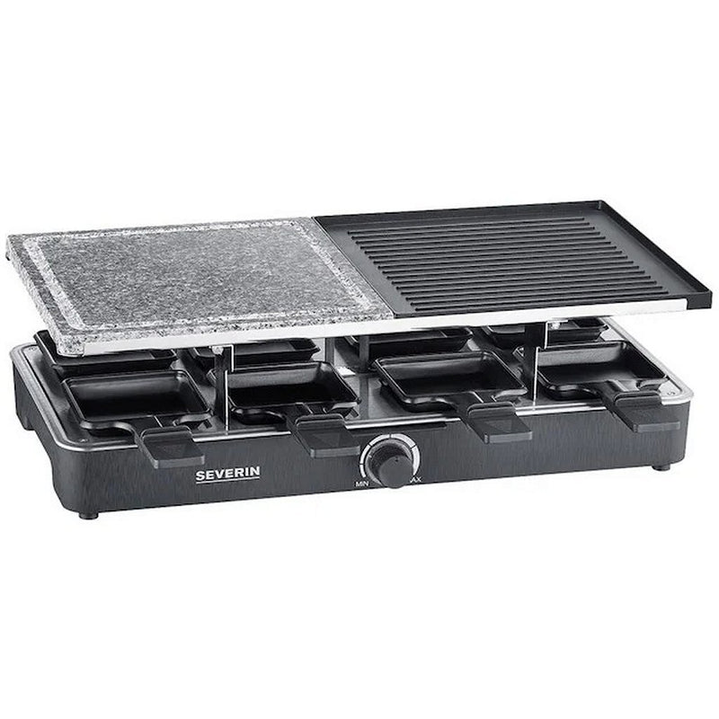 Severin RG2371 Raclette-Grill Zwart/RVS