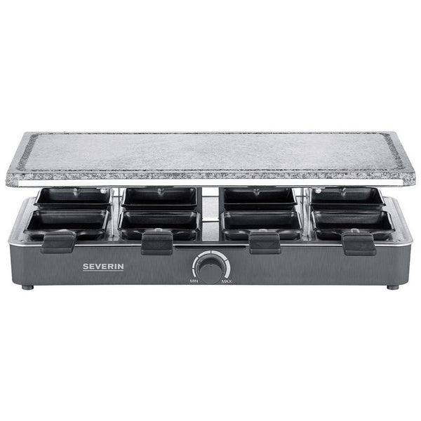 Severin RG2372 8-Persoons Raclette Zwart/Grijs