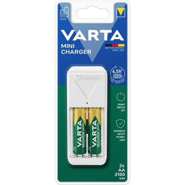 Varta Mini Lader + 2 AA Batterijen