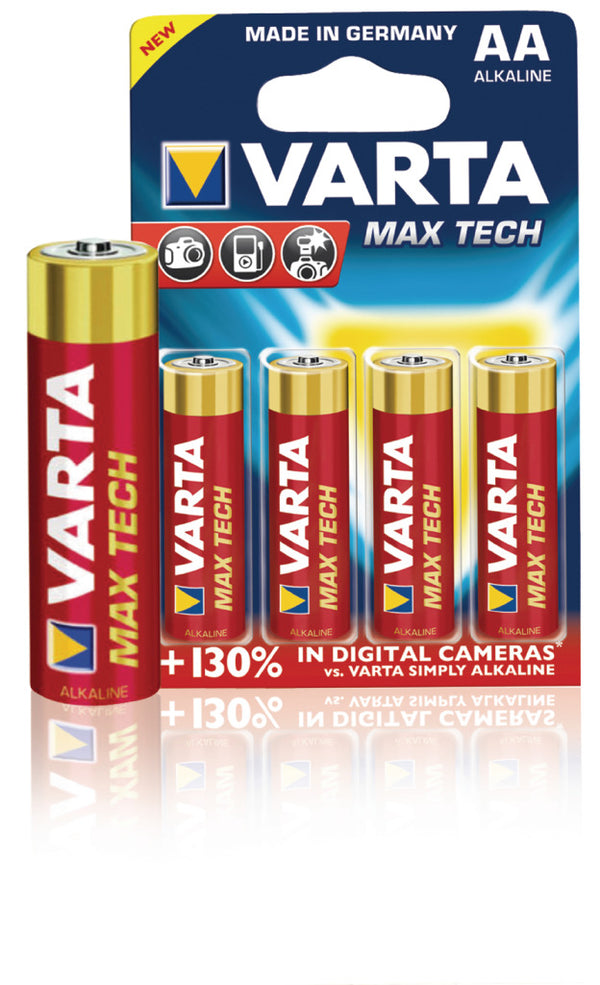 Varta VARTA-4706/4B Batterij Alkaline Aa/lr6 1.5 V Maxitech 4-blister