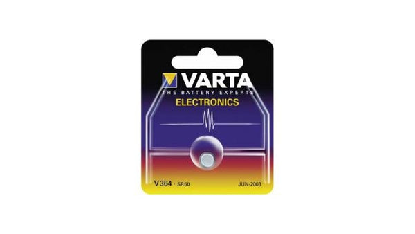 Varta V364 Knoopcel Batterij Zilver