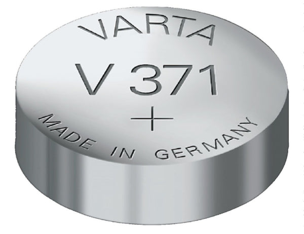 Varta V371 Knoopcel Batterij Zilver
