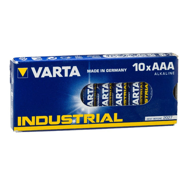 Varta Industrial AAA Alkaline Batterijen 10 Stuks