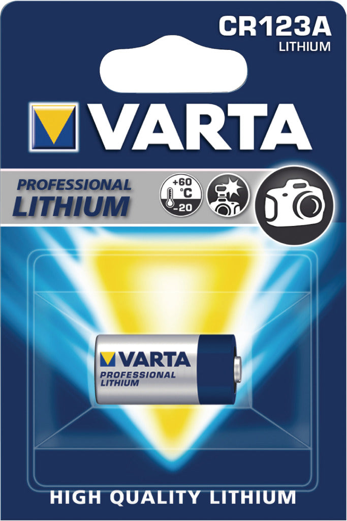 Varta CR123A Lithium Batterij